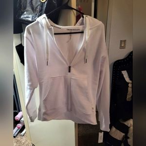 Calvin Klien Preformance Women's White & Silver Jacket (XS)(NWT)